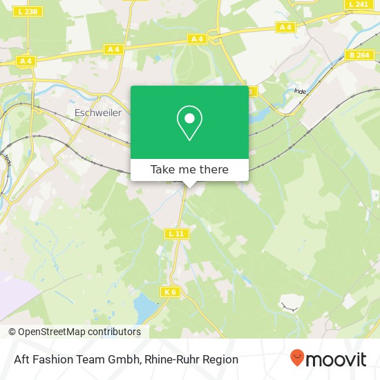 Aft Fashion Team Gmbh map