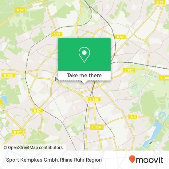 Карта Sport Kempkes Gmbh