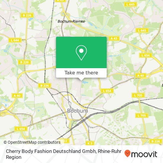 Cherry Body Fashion Deutschland Gmbh map