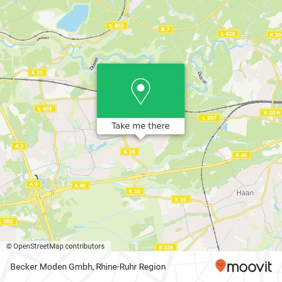 Becker Moden Gmbh map