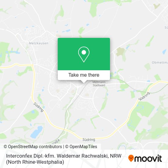 Interconfex Dipl.-kfm. Waldemar Rachwalski map