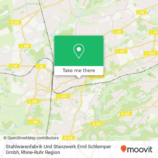 Stahlwarenfabrik Und Stanzwerk Emil Schlemper Gmbh map