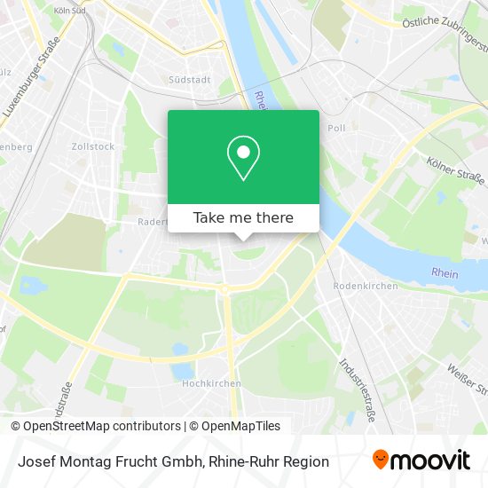 Josef Montag Frucht Gmbh map