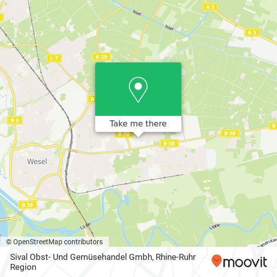 Sival Obst- Und Gemüsehandel Gmbh map