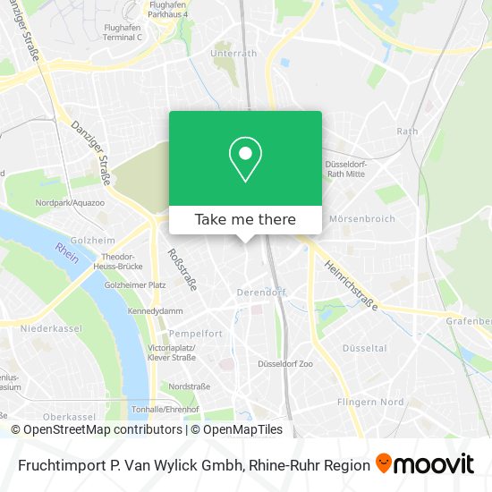 Fruchtimport P. Van Wylick Gmbh map