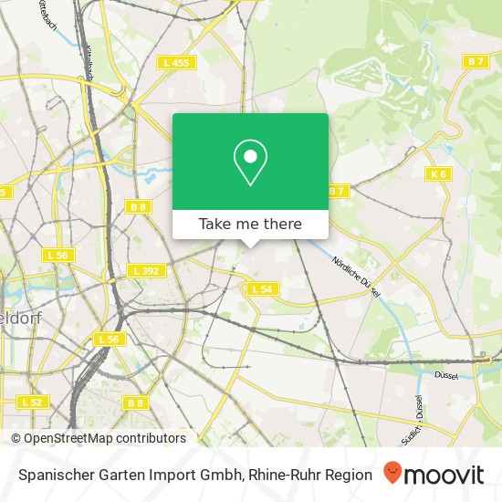 Spanischer Garten Import Gmbh map