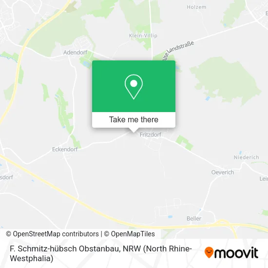 Карта F. Schmitz-hübsch Obstanbau