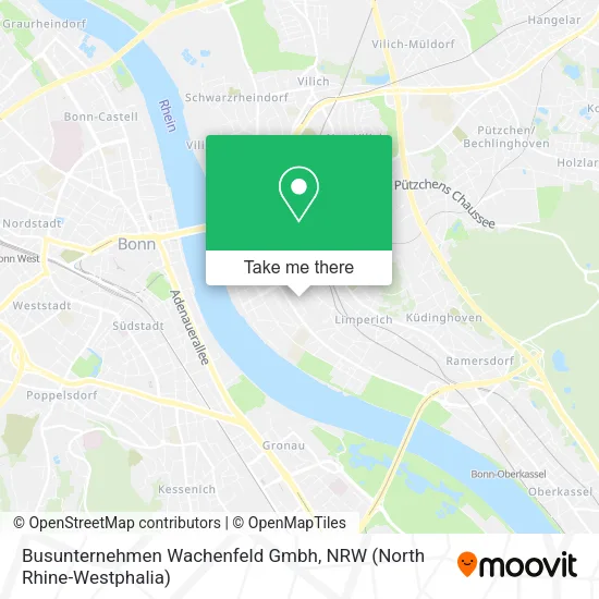 Карта Busunternehmen Wachenfeld Gmbh