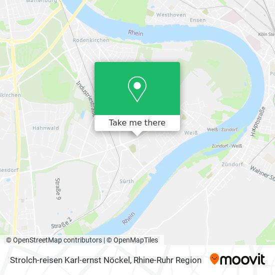 Strolch-reisen Karl-ernst Nöckel map
