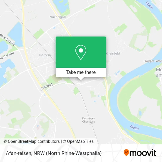 Карта Afan-reisen