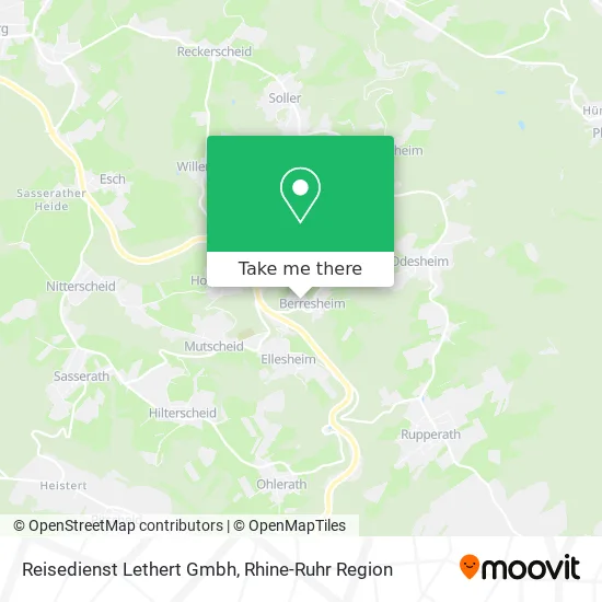 Карта Reisedienst Lethert Gmbh