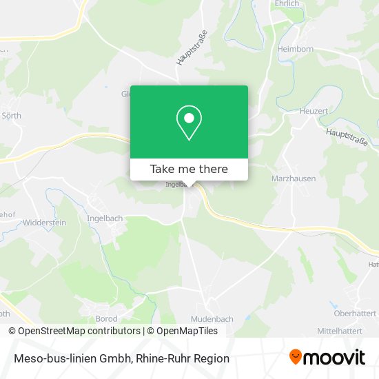 Карта Meso-bus-linien Gmbh