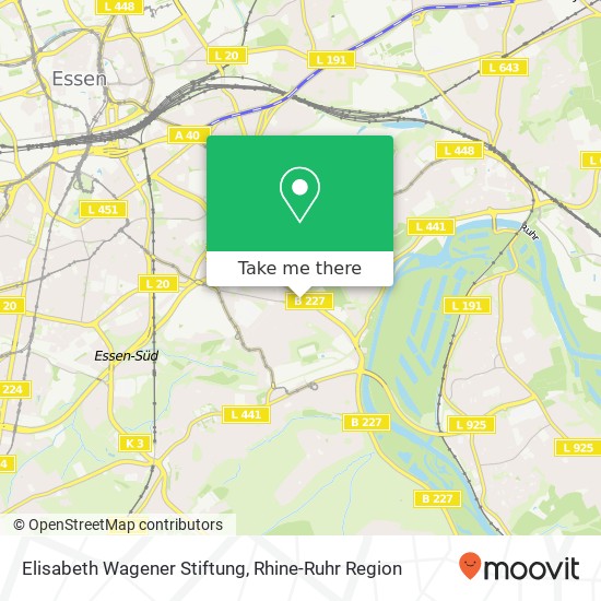 Elisabeth Wagener Stiftung map