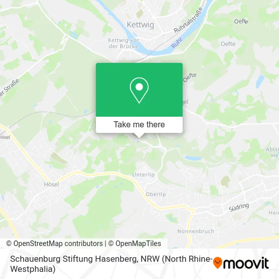 Schauenburg Stiftung Hasenberg map