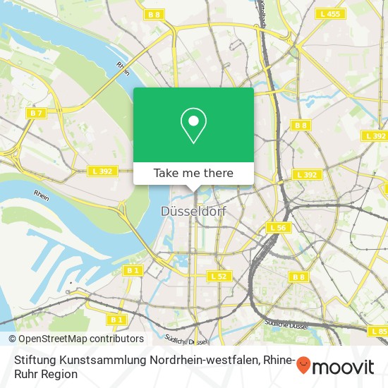 Stiftung Kunstsammlung Nordrhein-westfalen map