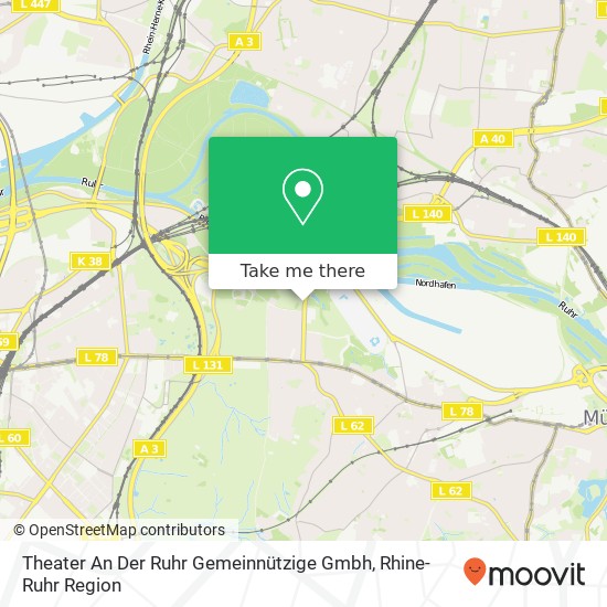 Theater An Der Ruhr Gemeinnützige Gmbh map