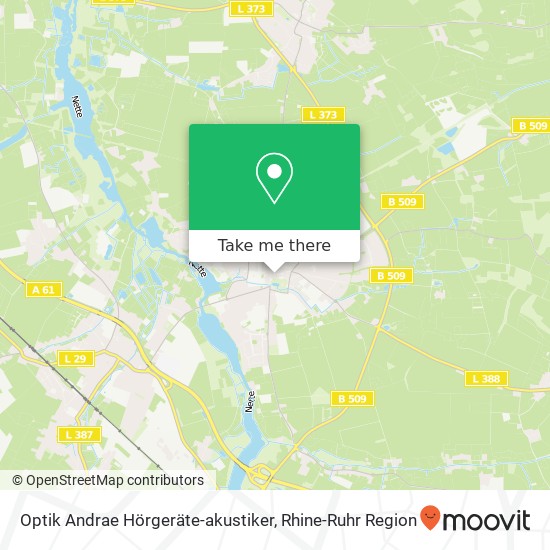 Optik Andrae Hörgeräte-akustiker map