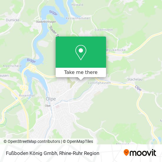 Fußboden König Gmbh map