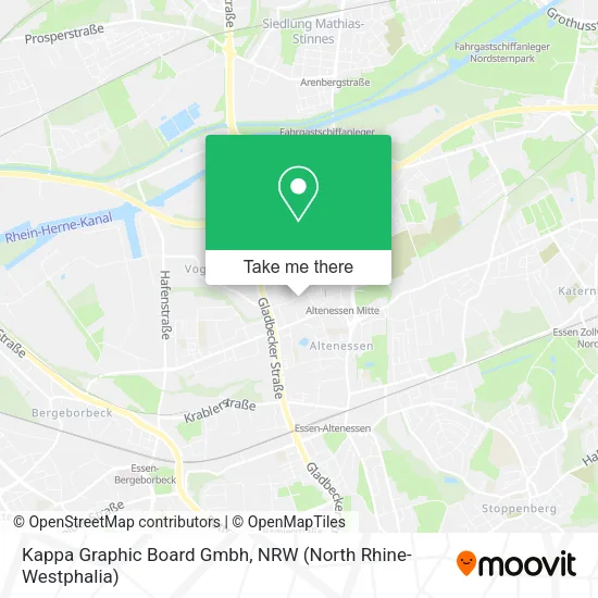 Kappa Graphic Board Gmbh map