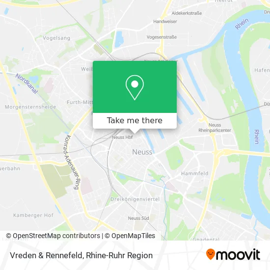 Карта Vreden & Rennefeld