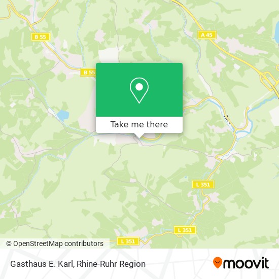 Gasthaus E. Karl map
