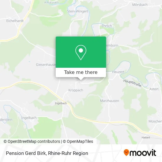 Карта Pension Gerd Birk