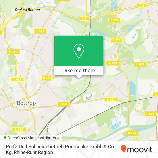 Preß- Und Schneidebetrieb Poerschke Gmbh & Co. Kg map