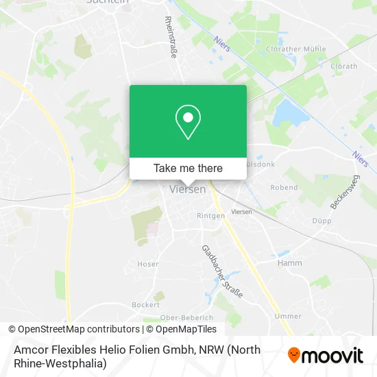 Amcor Flexibles Helio Folien Gmbh map
