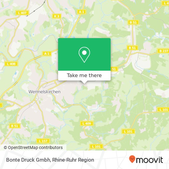 Bonte Druck Gmbh map