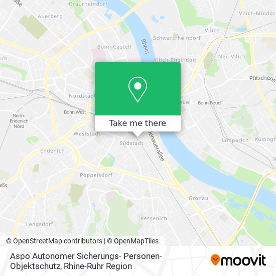 Aspo Autonomer Sicherungs- Personen- Objektschutz map