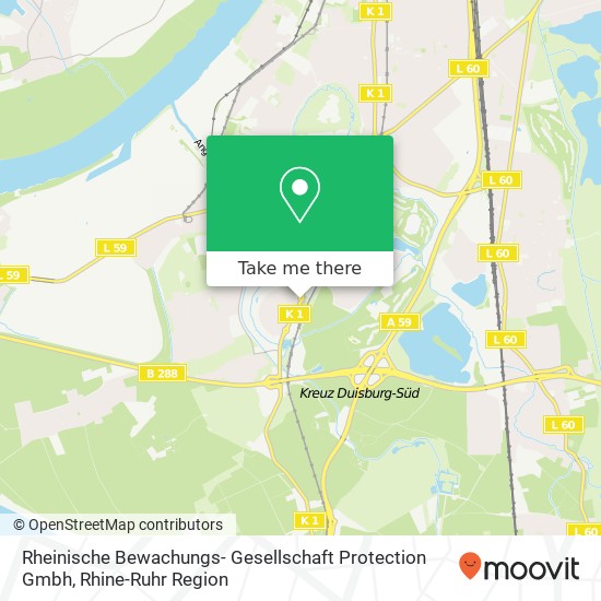 Карта Rheinische Bewachungs- Gesellschaft Protection Gmbh