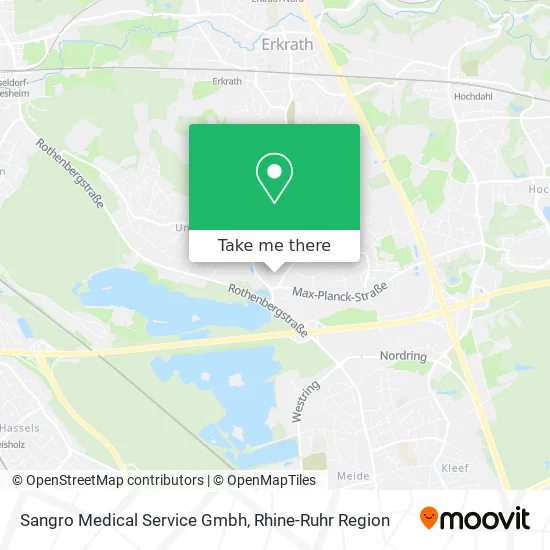 Sangro Medical Service Gmbh map