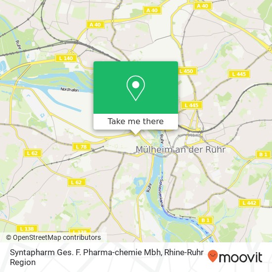 Syntapharm Ges. F. Pharma-chemie Mbh map