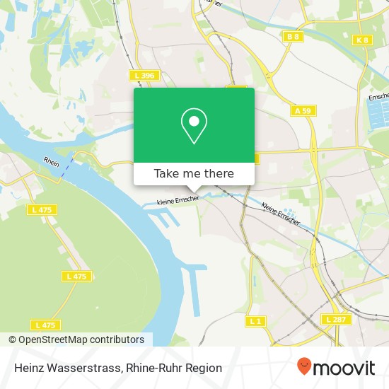 Карта Heinz Wasserstrass