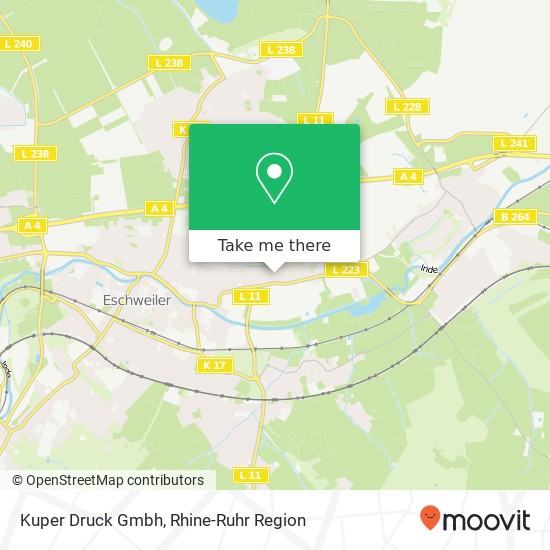 Kuper Druck Gmbh map