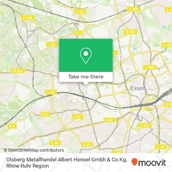 Olsberg Metallhandel Albert Honsel Gmbh & Co Kg map