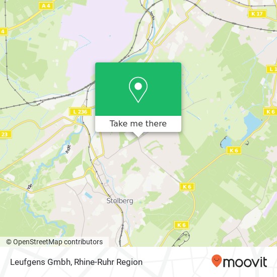 Leufgens Gmbh map