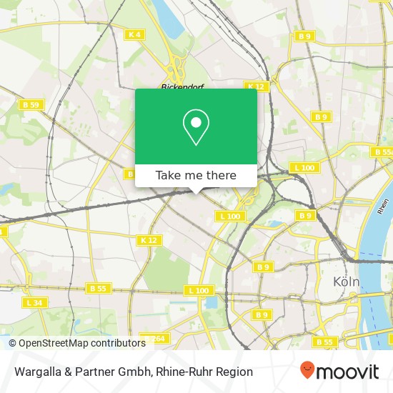 Wargalla & Partner Gmbh map