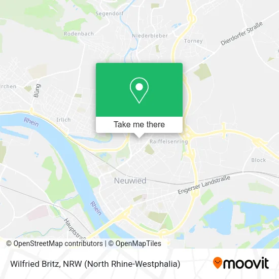 Карта Wilfried Britz