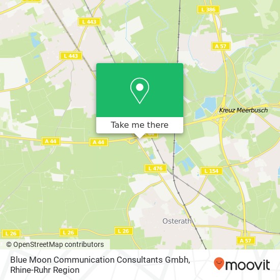 Карта Blue Moon Communication Consultants Gmbh