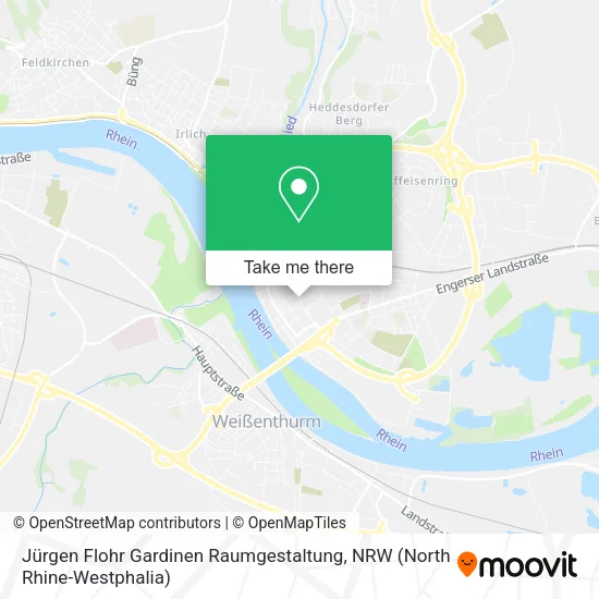 Карта Jürgen Flohr Gardinen Raumgestaltung