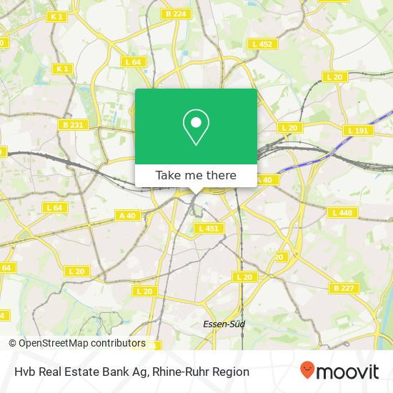 Hvb Real Estate Bank Ag map