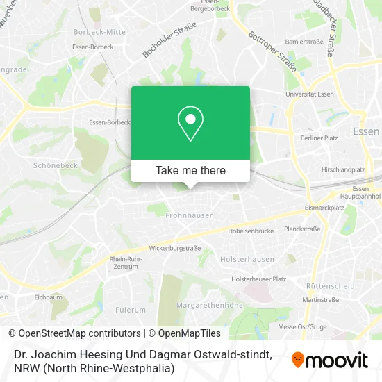 Карта Dr. Joachim Heesing Und Dagmar Ostwald-stindt