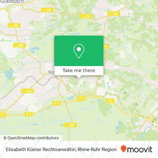 Elisabeth Küster Rechtsanwältin map