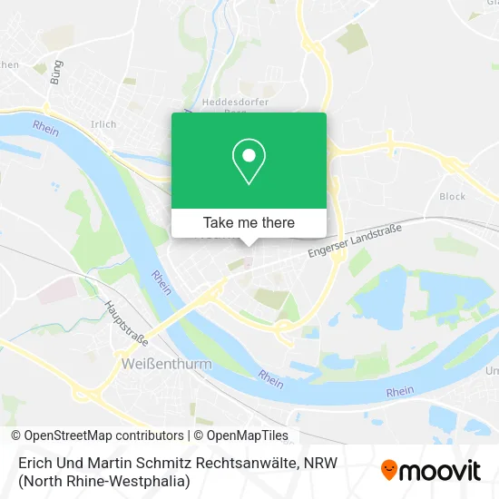 Карта Erich Und Martin Schmitz Rechtsanwälte