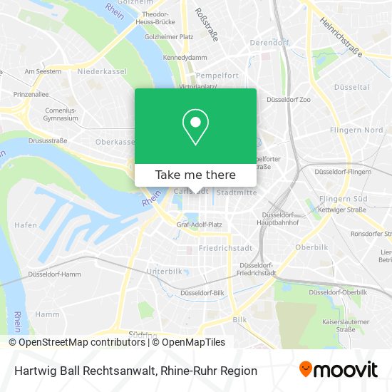 Hartwig Ball Rechtsanwalt map