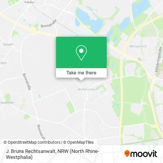 Карта J. Bruns Rechtsanwalt