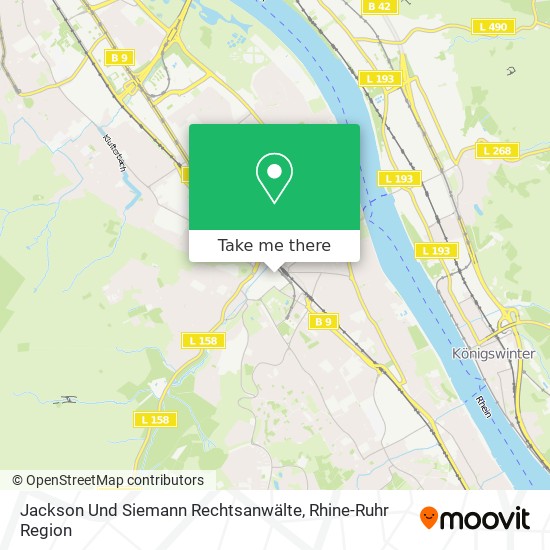 Jackson Und Siemann Rechtsanwälte map