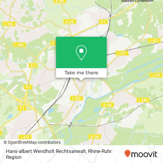 Hans-albert Wendholt Rechtsanwalt map