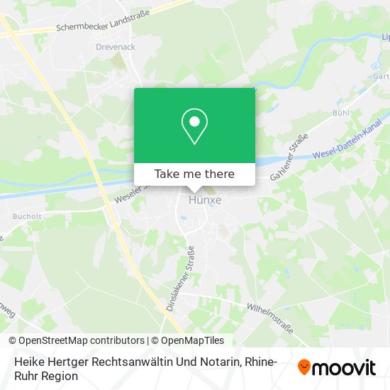 Heike Hertger Rechtsanwältin Und Notarin map